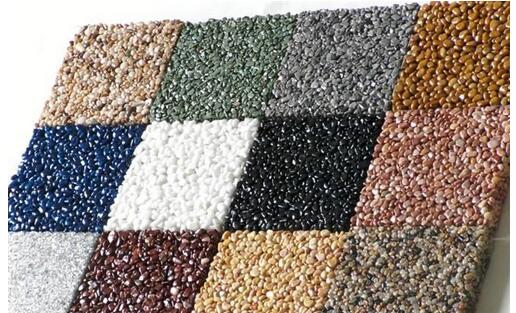 透水地坪，彩色壓花地坪