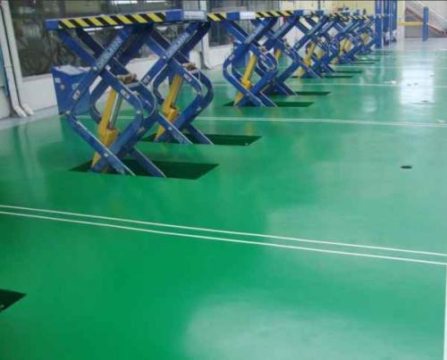 耐磨地坪漆出現破損了，怎么辦？